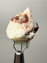 Load image into Gallery viewer, High-Grade Naturally Faceted Red Spessartine Garnet on Matrix — Skardu, Pakistan
