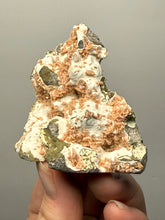 Load image into Gallery viewer, Peach Druzy Heulandite on Matrix – India | Rare Peach Crystal Mineral Specimen for Collectors &amp; Display
