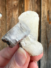Load image into Gallery viewer, Clear Gem Apophyllite on Cream Stilbite • Maharashtra, India
