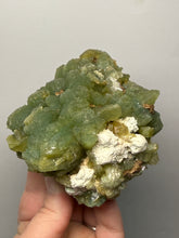 Load image into Gallery viewer, High-Grade Green Heulandite on Peach Stilbite Crystal Cluster | Deccan Traps, Maharashtra, India | Collector Mineral Specimen
