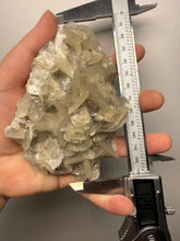 Load image into Gallery viewer, LARGE Silvery Bladed “Rose” Calcite Cluster – Yaogangxian Mine, Hunan, China
