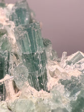 Load image into Gallery viewer, Blue Indicolite Tourmaline on Matrix – Pegmatite Mineral Specimen from Pakistan
