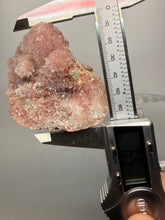 Load image into Gallery viewer, Druzy Red Stilbite Crystal Cluster on Stalactites from India | Collector Mineral Specimen
