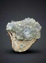 Load image into Gallery viewer, High Grade Blue YGX Fluorite Cluster – Yaogangxian Mine, Hunan, China | Collector Mineral Specimen
