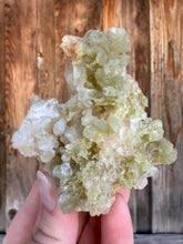 Load image into Gallery viewer, Green Heulandite Cluster • Maharashtra, India
