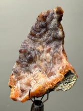 Load image into Gallery viewer, “Goblin Chalcedony” Pink and Red Druzy Botryoidal Stalactites — Tichka Massif, High Atlas, Morocco
