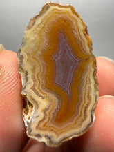 Load image into Gallery viewer, Polished Malawi Agate Half – High-Grade African Banded Agate Display Specimen
