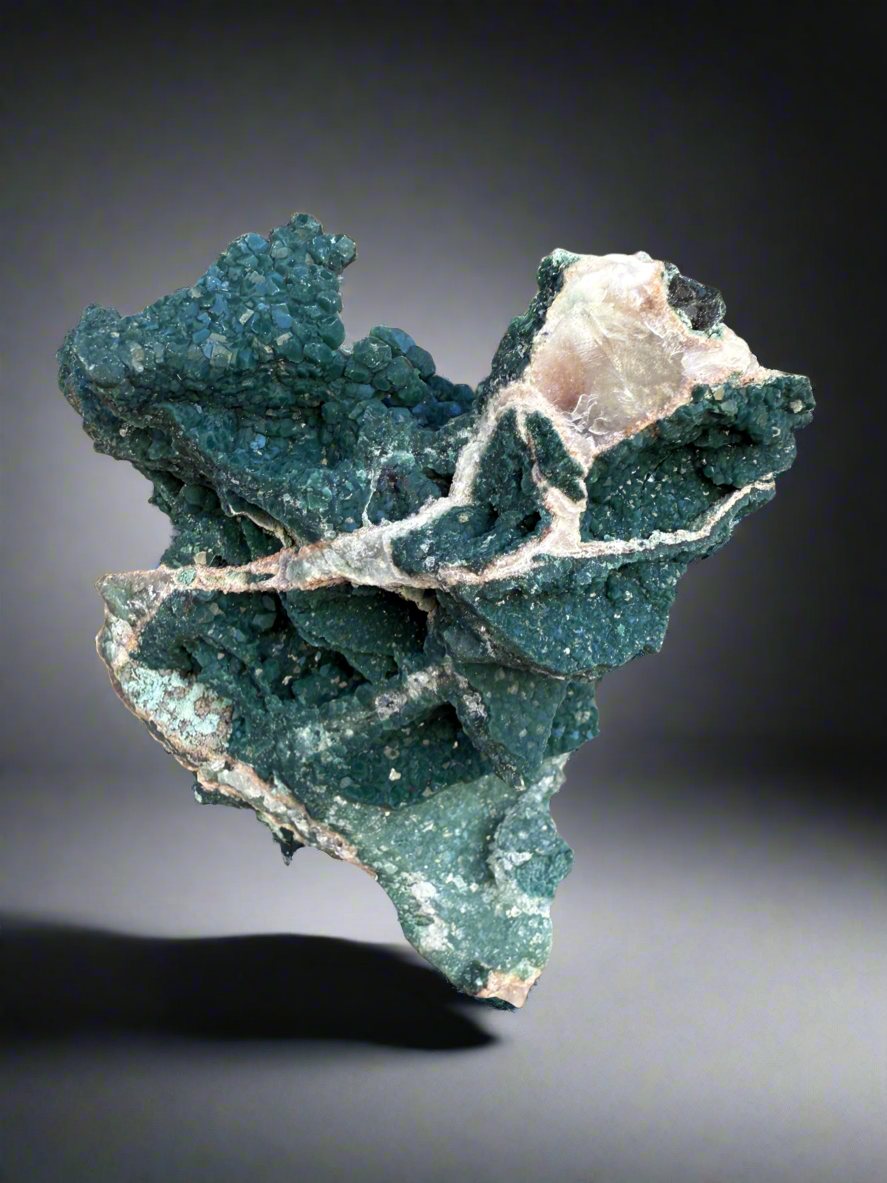 Gemmy Green Heulandite • Maharashtra, India