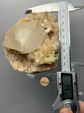 Load image into Gallery viewer, High-Grade Druzy Calcite with Golden Stilbite | Maharashtra, India (Collector Cabinet Specimen)
