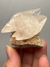 Load image into Gallery viewer, Premium Double Terminated Scalenohedral Pink Calcite with Pyrite | Leiping Mine, Guiyang County, Chenzhou, Hunan, China
