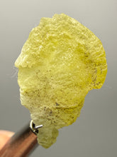 Load image into Gallery viewer, Vibrant Yellow Brucite Thumbnail Mineral Specimen | Collector Crystal from Killa Saifullah District in Balochistan Province, Pakistan
