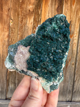 Load image into Gallery viewer, Gemmy Green Heulandite • Maharashtra, India
