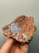 Load image into Gallery viewer, “Goblin Chalcedony” Pink &amp; Orange Druzy Botryoidal Stalactites — Tichka Massif, High Atlas, Morocco

