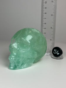 Fluorite • Rainbow Fluorite Skull