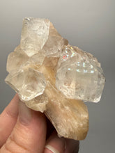 Load image into Gallery viewer, High-Grade Apophyllite on Pink Stilbite Zeolite | Indian Collector Mineral Specimen
