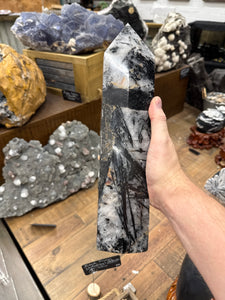 Tower - Tourmalinated Quartz