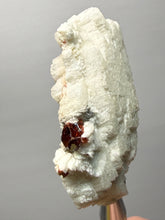 Load image into Gallery viewer, High-Grade Naturally Faceted Red Spessartine Garnet on Matrix — Skardu, Pakistan
