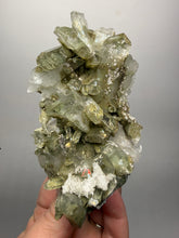 Load image into Gallery viewer, Chlorite-Included Quartz Cluster (Green Phantom Quartz) | Double Sided | Pakistan Mineral Specimen
