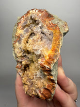 Load image into Gallery viewer, Orange Scalenohedral Calcite Cluster LARGE – Emery County, Utah Collector Mineral Specimen
