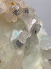 Load image into Gallery viewer, Blue-Green Chrysocolla in Botryoidal Chalcedony Cabinet Specimen | Indonesia
