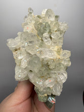 Load image into Gallery viewer, Chlorite-Included Quartz Cluster (Green Phantom Quartz) – Pakistan Mineral Specimen

