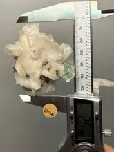 Load image into Gallery viewer, High-Grade Gemmy Green Apophyllite on White Stilbite  | Deccan Traps, Maharashtra, India
