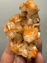 Load image into Gallery viewer, High-Grade Orange Heulandite on Matrix — Maharashtra, India | Zeolite Cluster Specimen
