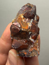 Load image into Gallery viewer, Premium Hematite-Phantom Deep Magenta Ametrine Cluster | Deccan Traps, India | Collector Mineral Specimen
