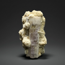 Load image into Gallery viewer, Pink Apatite on Matrix – Collector Mineral Specimen from Pakistan
