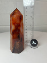 Load image into Gallery viewer, Carnelian (Red and Orange) Obelisk Tower
