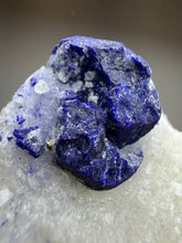 Load image into Gallery viewer, Afghan Lazurite Specimen | Deep Blue Lapis-Grade Crystal on Matrix | Collector Display Mineral
