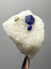 Load image into Gallery viewer, Afghan Lazurite Specimen | Deep Blue Lapis-Grade Crystal on Matrix | Collector Display Mineral

