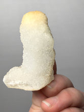 Load image into Gallery viewer, High-Grade “Dream Cloud” Druzy Chalcedony Stalactite — Maharashtra, India (Collector Display Specimen)

