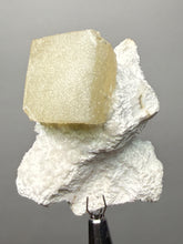 Load image into Gallery viewer, Rare Druzy Golden “Diamond” Calcite on Zeolite Matrix — Maharashtra, India | Collector Cabinet Specimen
