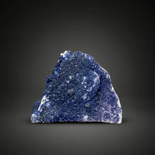 Load image into Gallery viewer, Superb Blueberry Fluorite on Candle Quartz | Huanggang Liang Mine, Inner Mongolia, China
