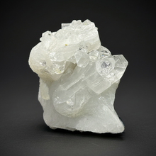 Load image into Gallery viewer, Gemmy Clear Apophyllite on Botryoidal Druzy Chalcedony | Zeolite Mineral Specimen | Maharashtra, India
