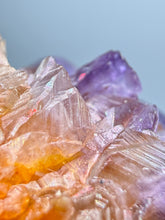 Load image into Gallery viewer, Premium Hematite-Phantom Deep Magenta Ametrine Cluster | Deccan Traps, India | Collector Mineral Specimen
