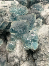 Load image into Gallery viewer, Premium Natural Blue Fluorite on Quartz Matrix

Collector Mineral Specimen – Inner Mongolia, China

Xianghualing Mine, Hunan Province, China

