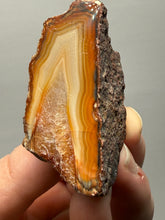 Load image into Gallery viewer, Premium Sumatra Agate Pair (Banded Chalcedony) Display Specimen | Indonesia
