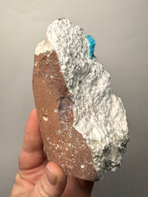 Load image into Gallery viewer, Rare Electric Blue Cavansite on Druzy Matrix – Collector Mineral Specimen | India
