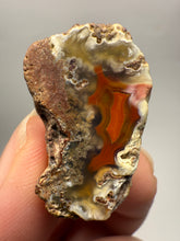 Load image into Gallery viewer, Polished Malawi Agate Half – High-Grade African Banded Agate Display Specimen
