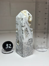 Load image into Gallery viewer, White Pseudomorph Agate after Anhydrite Obelisk Tower from Mexico
