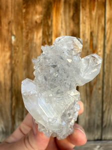 Clear Gem Apophyllite Encrusted Stalactite • Maharashtra, India