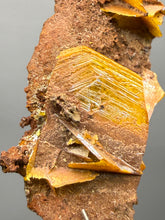 Load image into Gallery viewer, High-Grade Orange Wulfenite Collector Display Specimen | La Morita Mine, Chihuahua, Mexico
