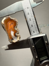 Load image into Gallery viewer, Indonesian Sumatra Agate Pair – Vibrant Banded Chalcedony with Rich Color Zoning | Ethical Lapidary &amp; Collector Display Specimens
