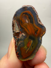 Load image into Gallery viewer, Polished Malawi Agate Half – High-Grade African Banded Agate Display Specimen
