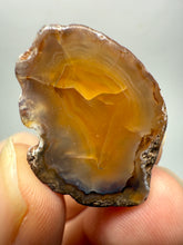 Load image into Gallery viewer, Polished Malawi Agate Half – High-Grade African Banded Agate Display Specimen
