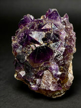 Load image into Gallery viewer, Premium Hematite-Phantom Deep Magenta Ametrine Cluster | Deccan Traps, India | Collector Mineral Specimen
