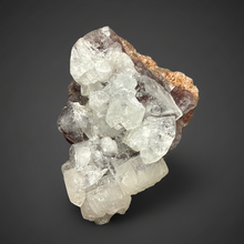 Load image into Gallery viewer, Lustrous Apophyllite over Red Heulandite (Zeolite Pocket) — Deccan Traps, Maharashtra, India
