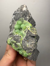 Load image into Gallery viewer, High-Grade Green Wavellite Collectors Specimen - Radiating Botryoidal Crystal Formation - Arkansas, USA
